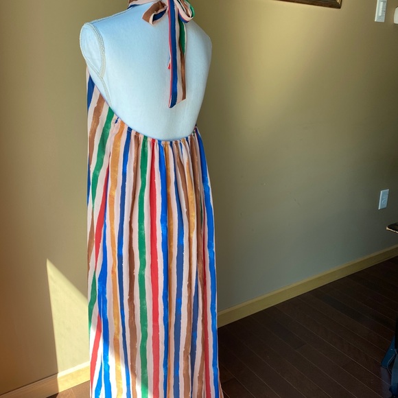 Peach Love CA | 🌈 Rainbow Halter Dress NWT - Picture 6 of 11